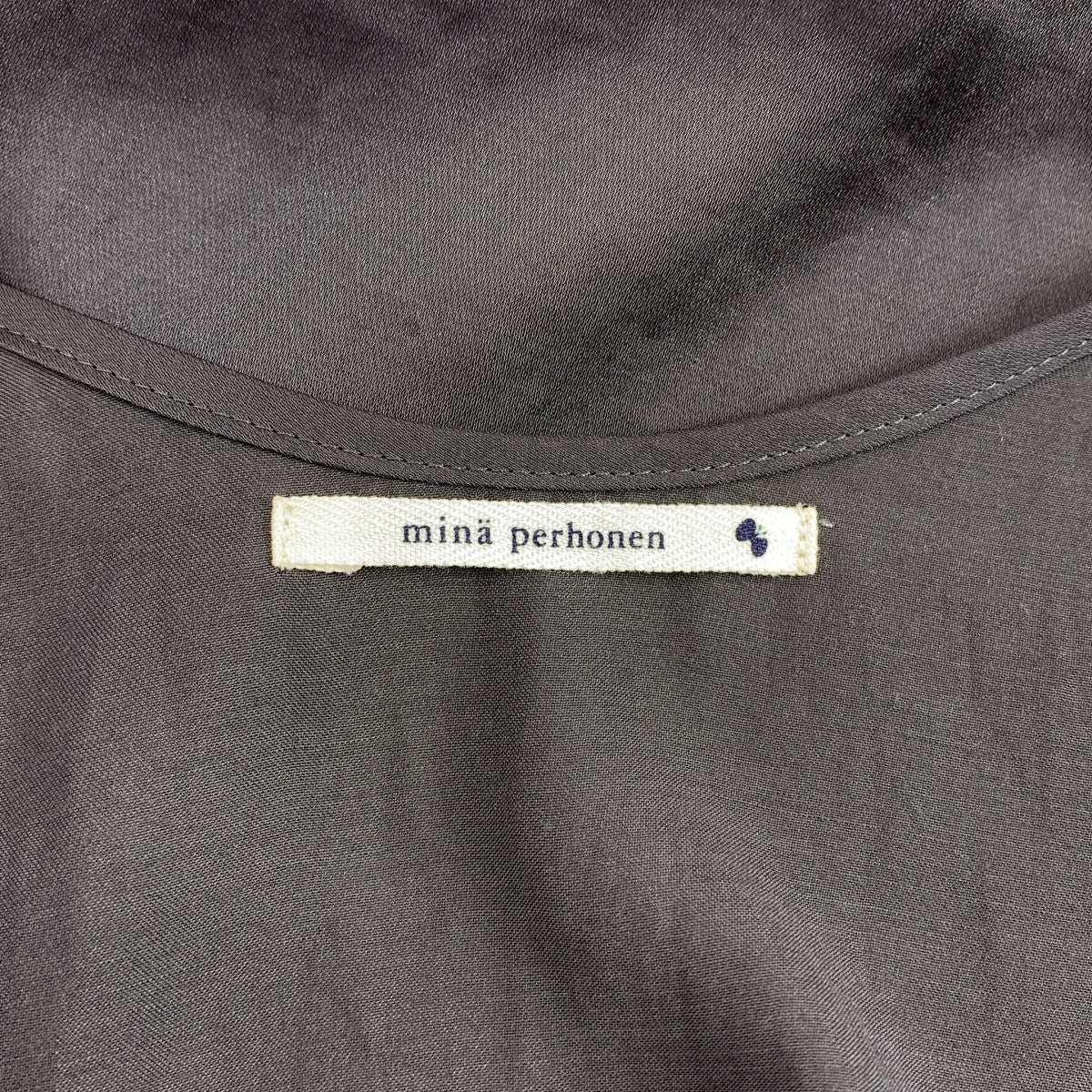 mina perhonen / ミナペルホネン | ちょうちょ エンブロイダリー ノースリーブ カットソー ワンピース | 36 | レディース