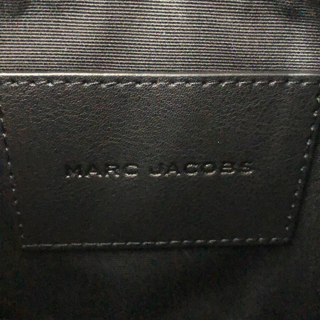 【미품】 MARC JACOBS / 마크 제이콥스 | THE J MARC MINI CHAIN ​​SATCHEL / 2way 숄더 첨부 가죽 체인 핸들 사첼백 | 블랙 | 여성