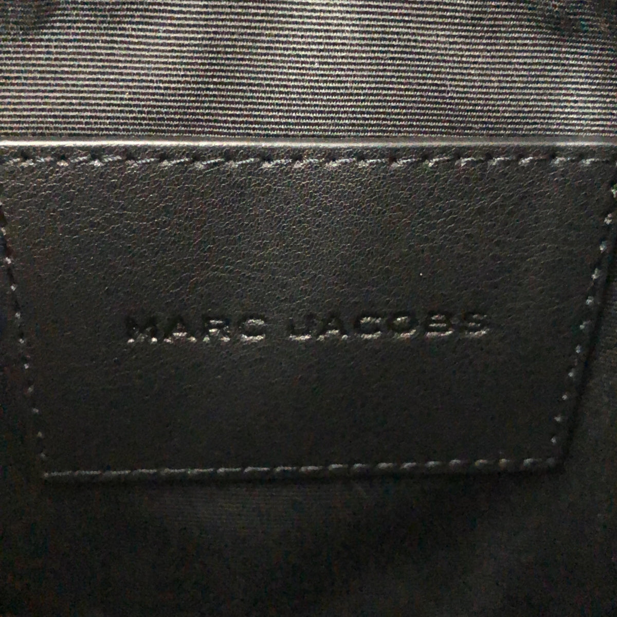 【미품】 MARC JACOBS / 마크 제이콥스 | THE J MARC MINI CHAIN ​​SATCHEL / 2way 숄더 첨부 가죽 체인 핸들 사첼백 | 블랙 | 여성