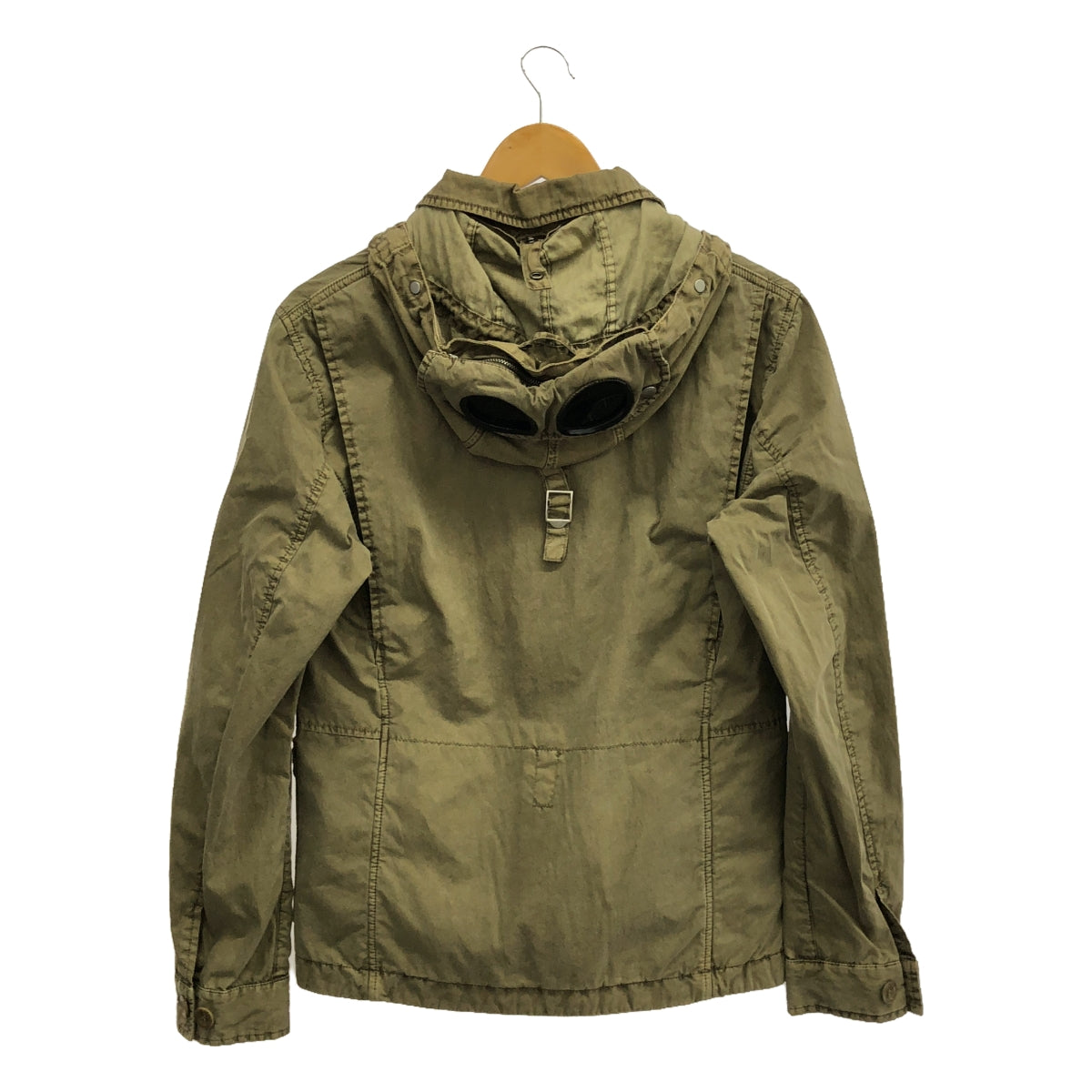 C.P. COMPANY / シーピーカンパニー | Pigment Dyed Mille Miglia Goggle Jacket / ゴーグル ジャケット フーディ | 44 | メンズ