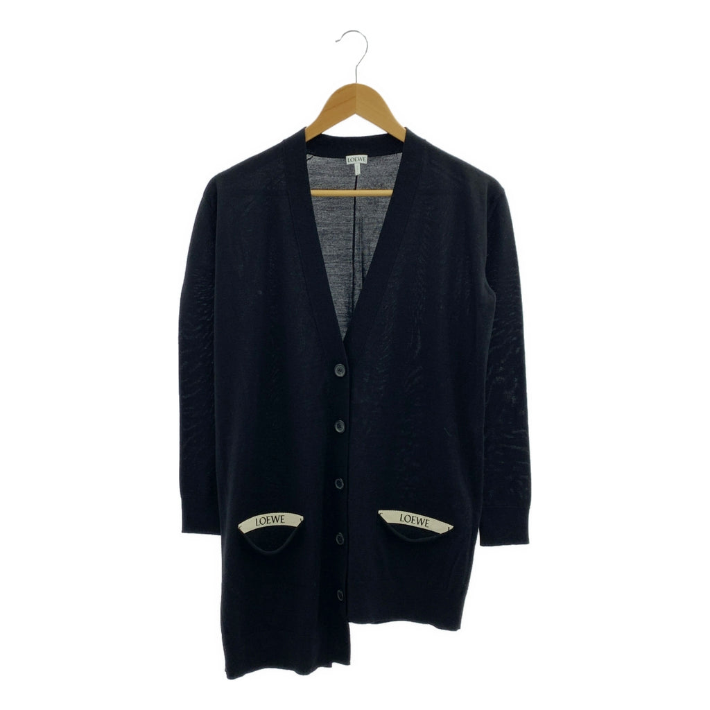 LOEWE / 로에베 | 울 비대칭 가디건 | XS |