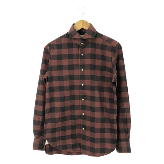 GUY ROVER | Cotton check shirt | S |