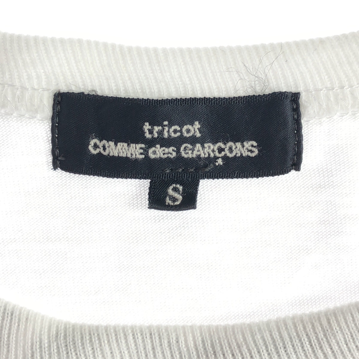 tricot COMME des GARCONS / トリココムデギャルソン | 2021AW | メッシュ フロッキープリント カットソー – KLD