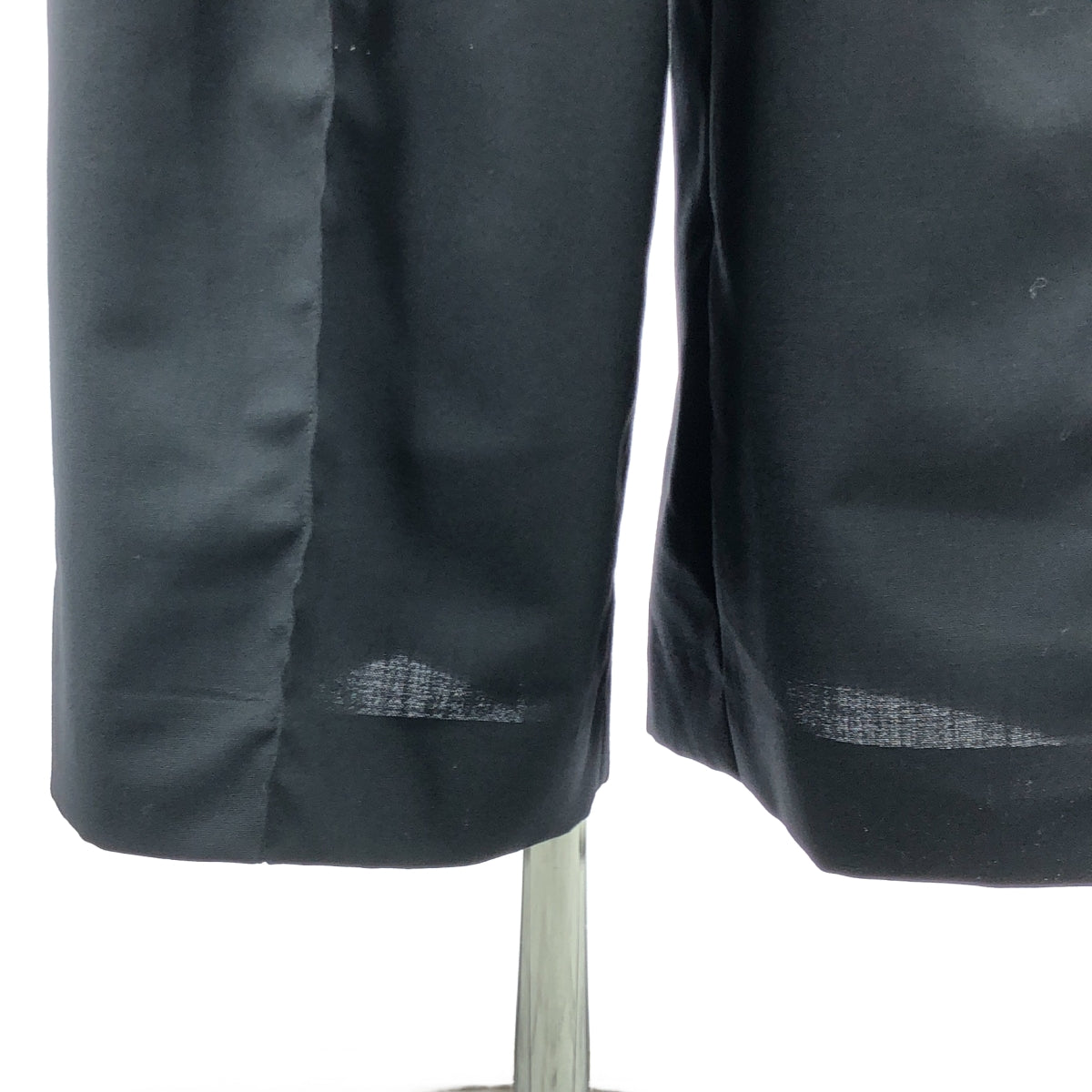 【美品】  noir kei ninomiya / ノワールケイニノミヤ | 2025SS | Wウエスト ウール オールインワン | S | ブラック | レディース