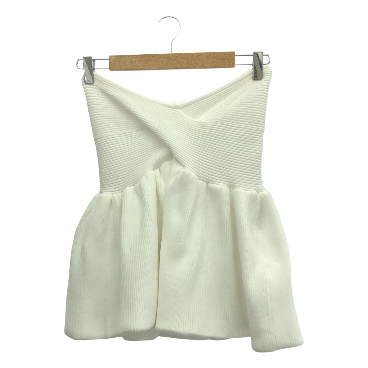 艾文馬托夫 |針織氣球緊身胸衣 |免費 |白色 |女性的