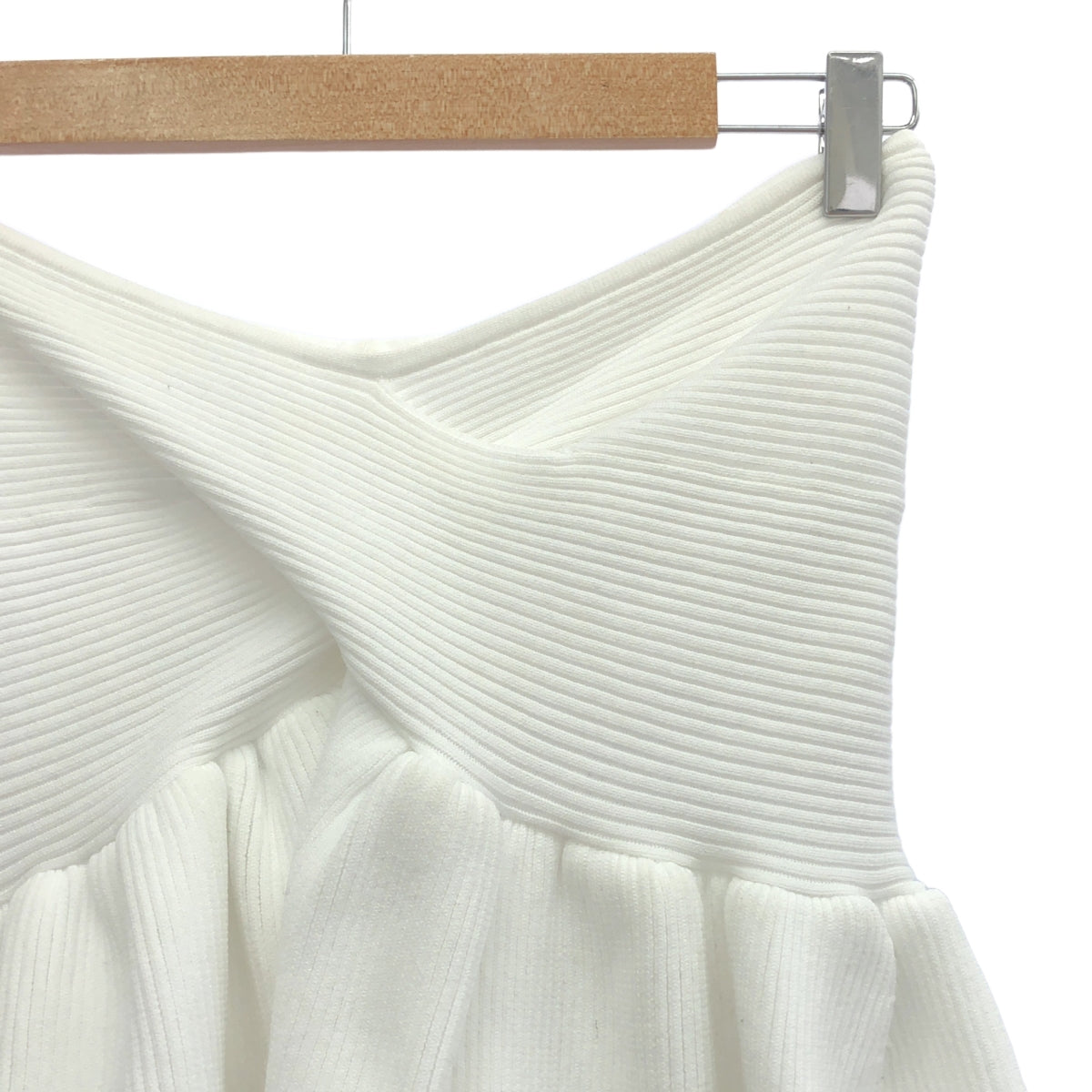 艾文馬托夫 |針織氣球緊身胸衣 |免費 |白色 |女性的