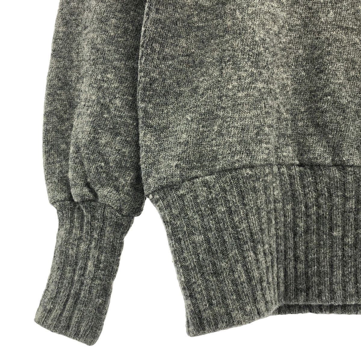 tricot COMME des GARCONS | 2006AW | 羊毛珍珠亮片針織 | F | 灰色 | 女款