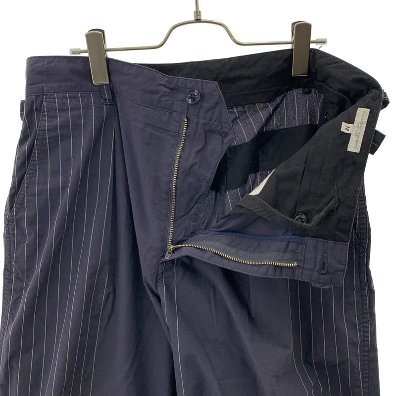 Engineered Garments / エンジニアドガーメンツ | コットン ナイロン ストライプ テーパードパンツ | M | メンズ