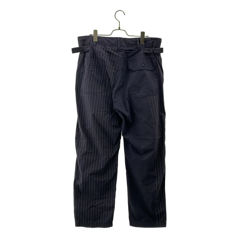 Engineered Garments / エンジニアドガーメンツ | コットン ナイロン ストライプ テーパードパンツ | M | メンズ