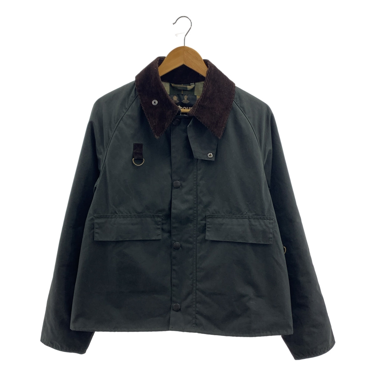 Barbour / バブアー | SPEY / スペイ オイルド ワックス コットン ショート ブルゾン ジャケット | L | メンズ