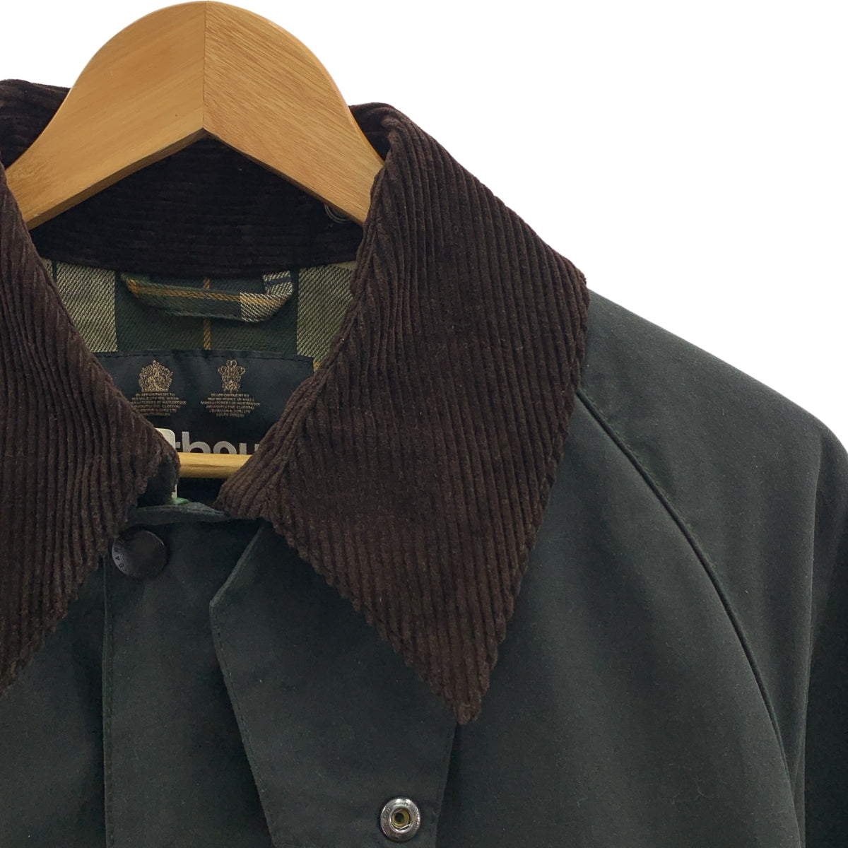 Barbour / バブアー | SPEY / スペイ オイルド ワックス コットン ショート ブルゾン ジャケット | L | メンズ