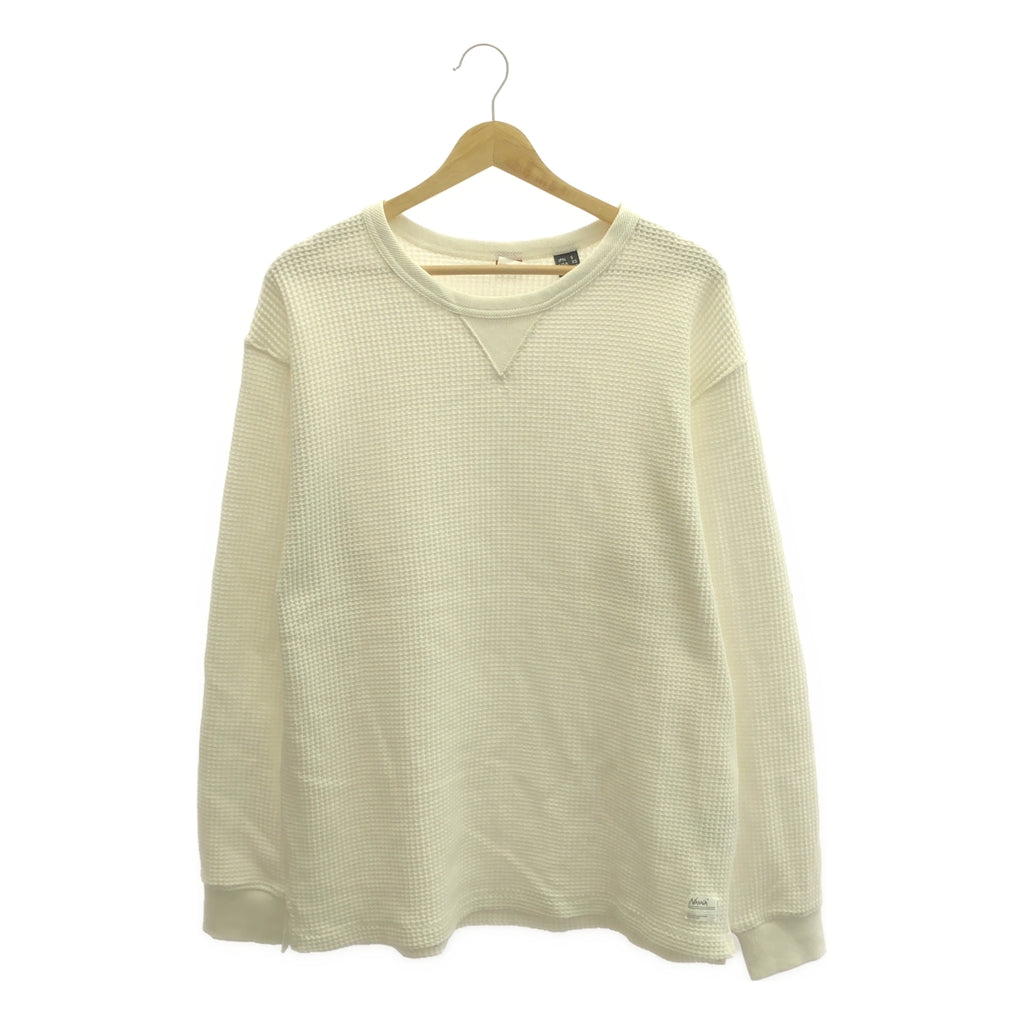 NANGA / ナンガ | エコハイブリッド ワッフル ロングスリーブ TEE | S | ホワイト | メンズ