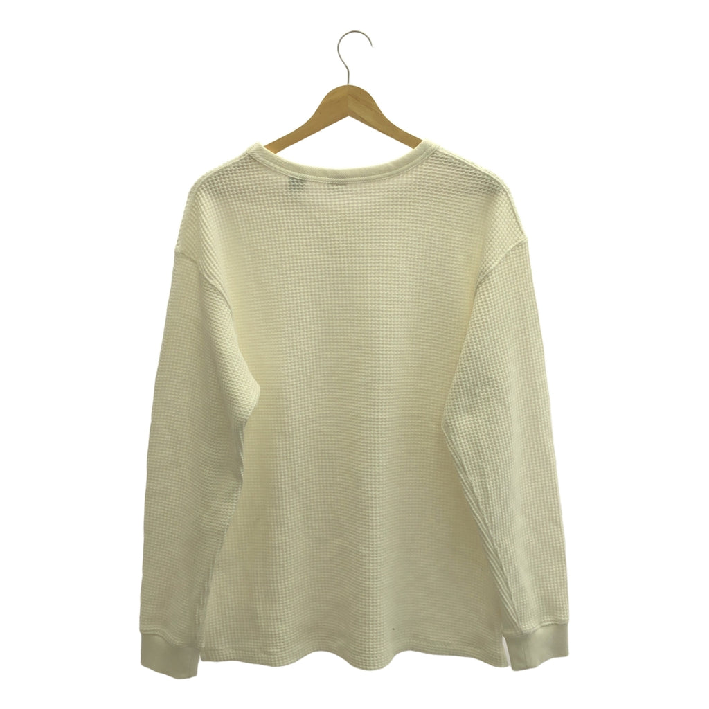 NANGA / ナンガ | エコハイブリッド ワッフル ロングスリーブ TEE | S | ホワイト | メンズ