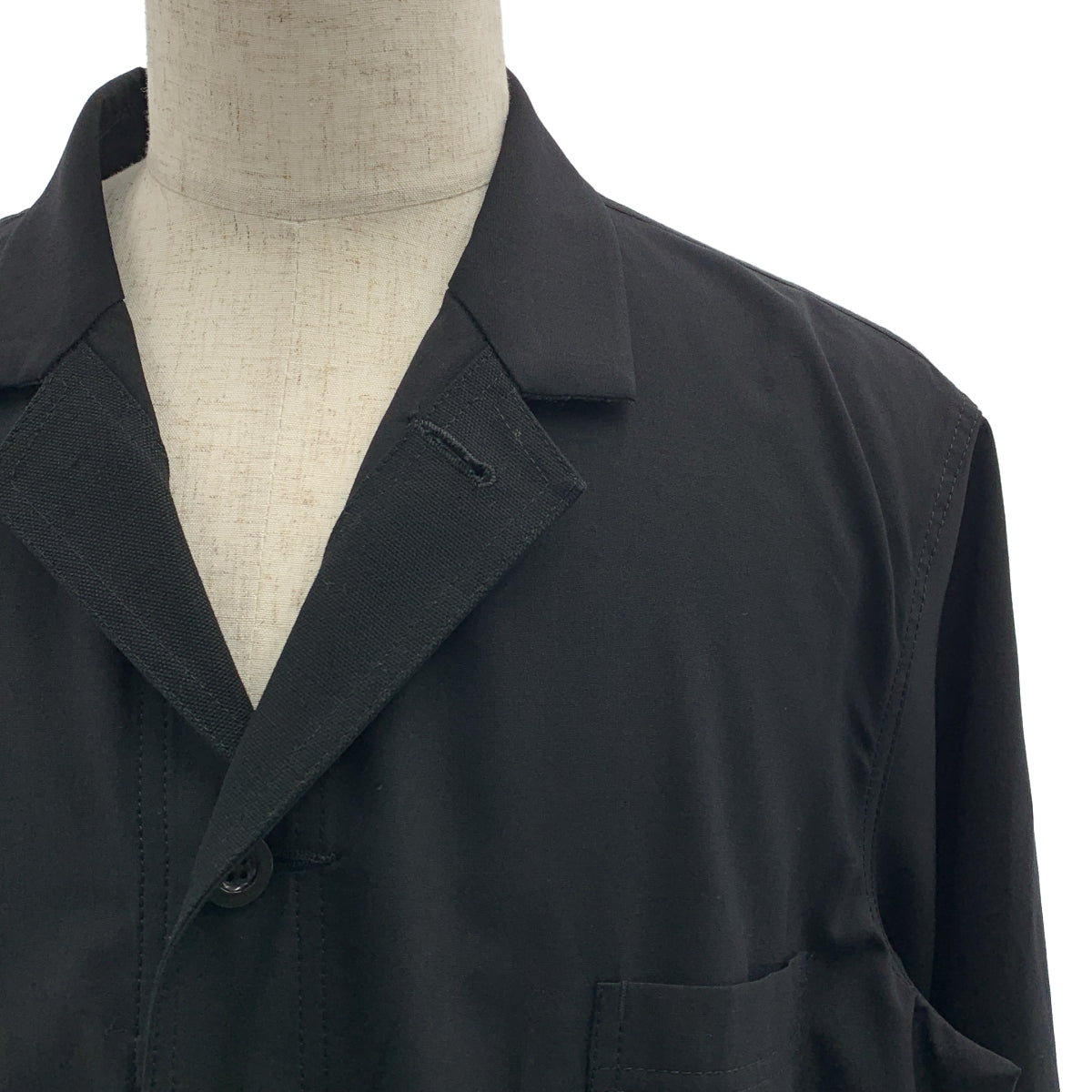 sacai / サカイ | 2025SS | Wool Silk Suiting Jacket / ロゴボタン ウールシルクスーチングジャケット | 3 | メンズ