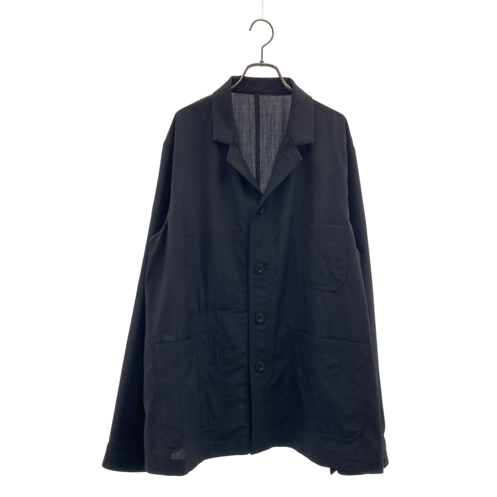 sacai / サカイ | 2025SS | Wool Silk Suiting Jacket / ロゴボタン ウールシルクスーチングジャケット | 3 | メンズ