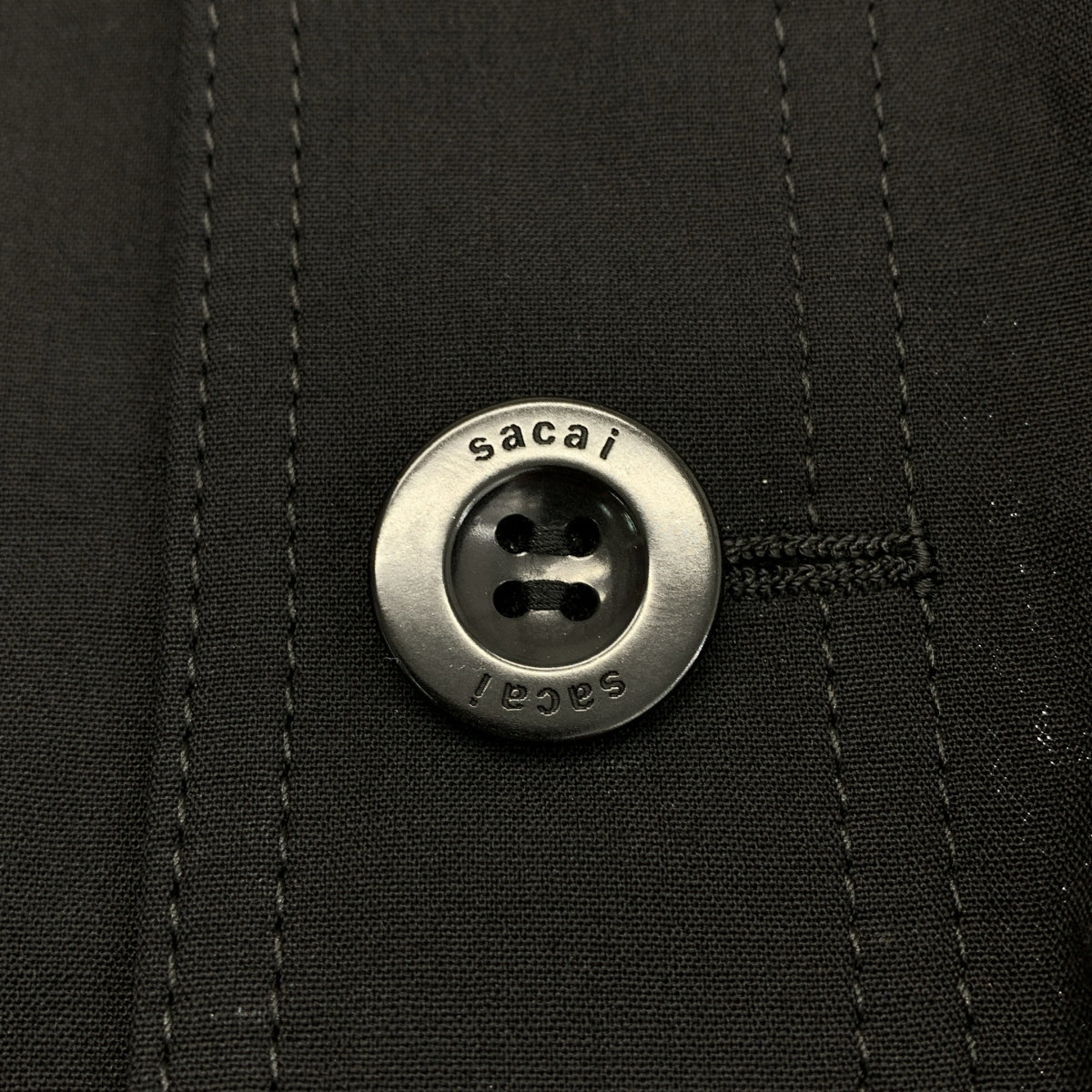 美品】 sacai / サカイ | 2025SS | Wool Silk Suiting Jacket / ロゴ