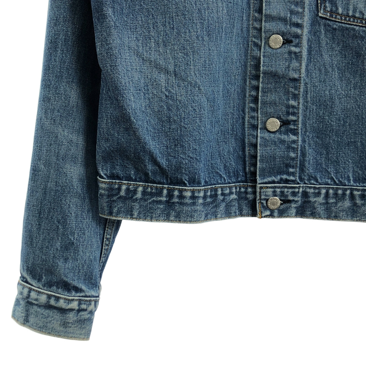 HELMUT LANG / 헬무트랑 | 본인기 CLASSIC DENIM 데님 트래커 재킷 | 48 |