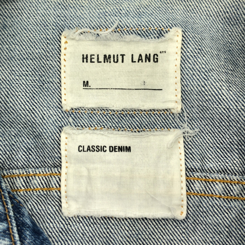 HELMUT LANG / ヘルムートラング | 本人期 CLASSIC DENIM デニムトラッカージャケット | 48 | メンズ