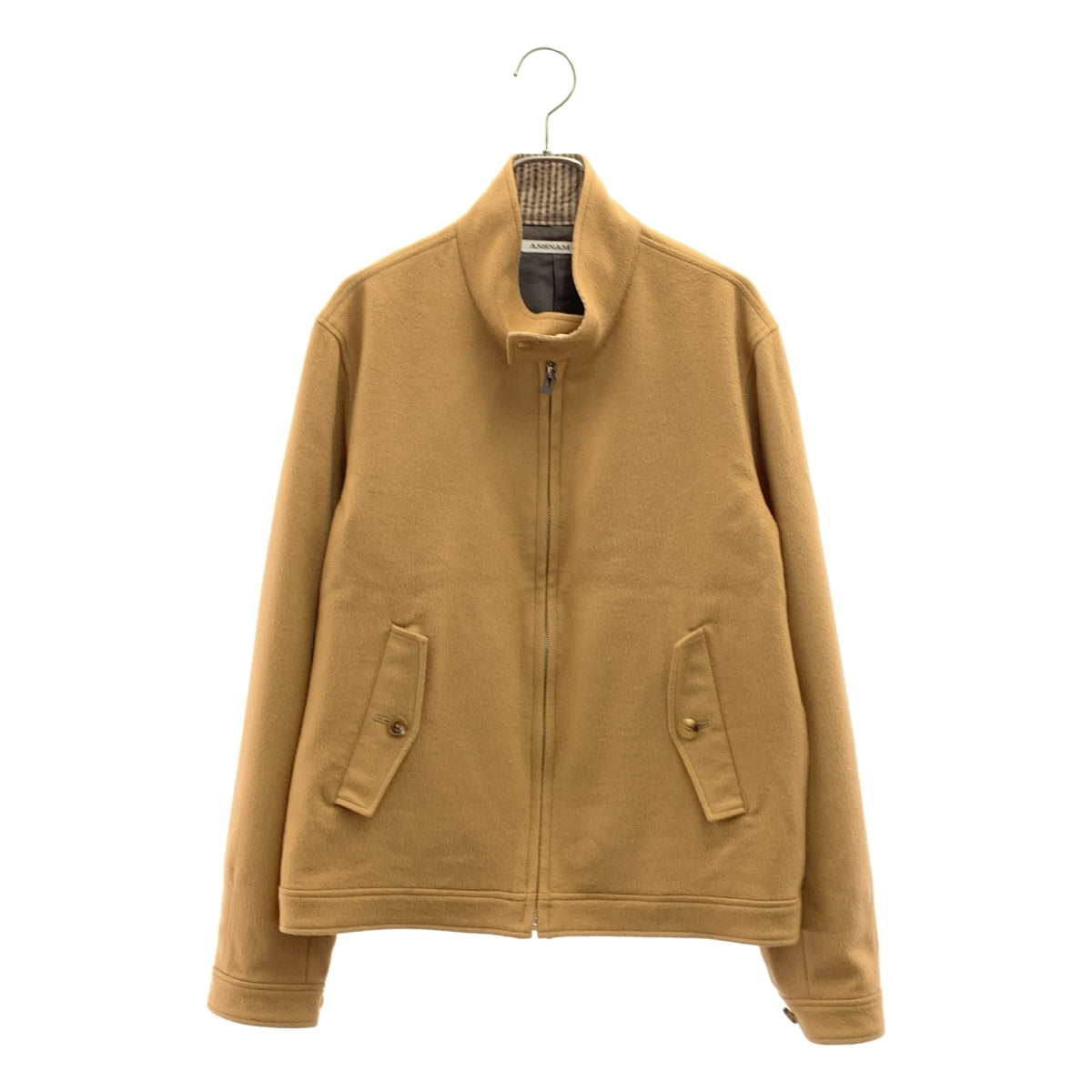 ANSNAM / アンスナム | teleng ハリントンジャケット | 2 | キャメル | メンズ