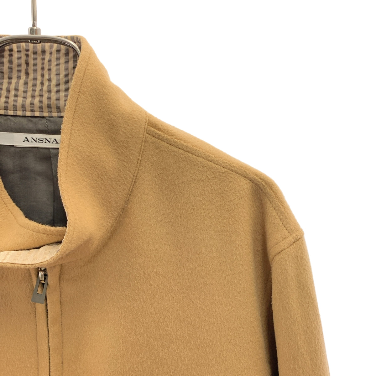 ANSNAM / アンスナム | teleng ハリントンジャケット | 2 | キャメル | メンズ