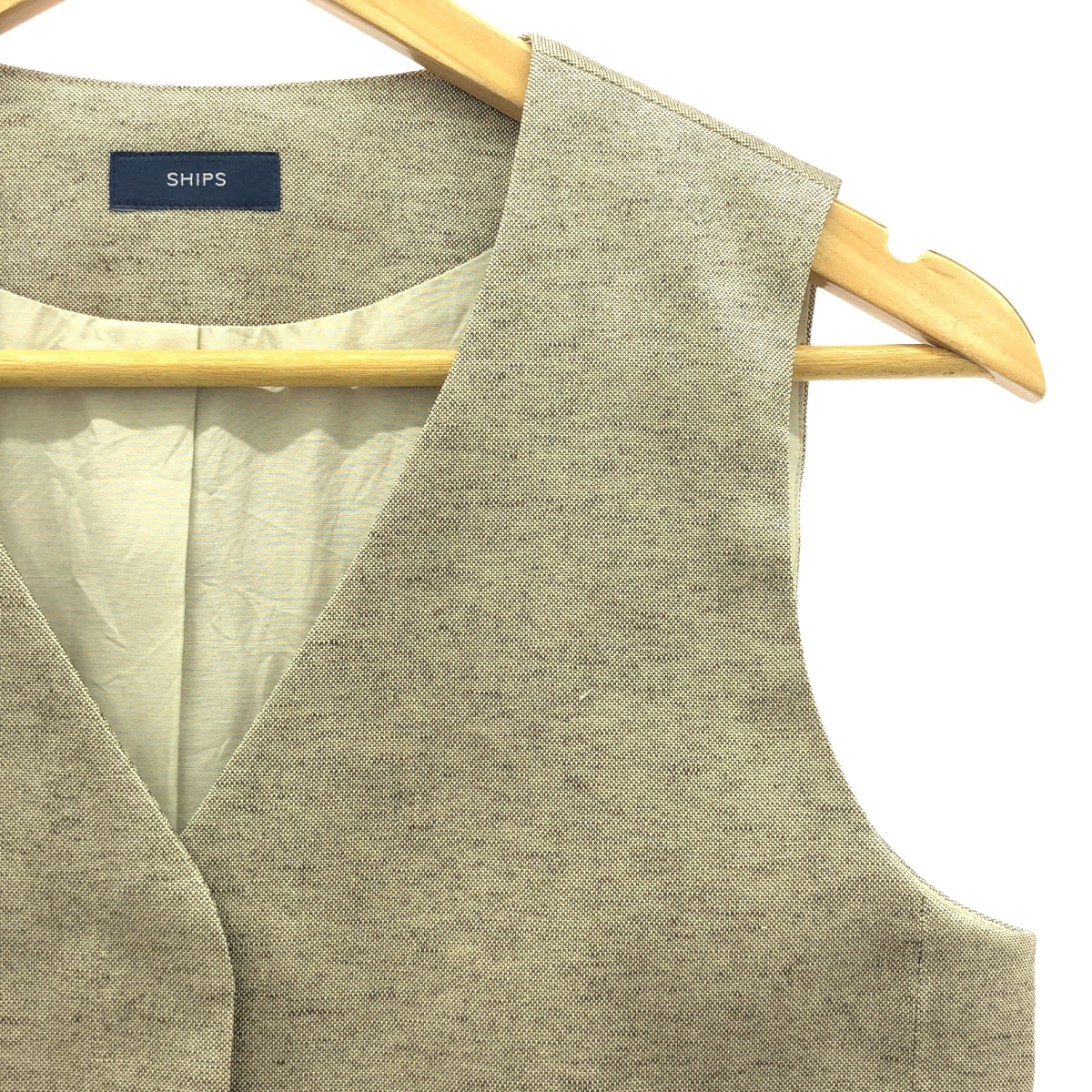 船舶 | V領背心 |灰色 |女性的