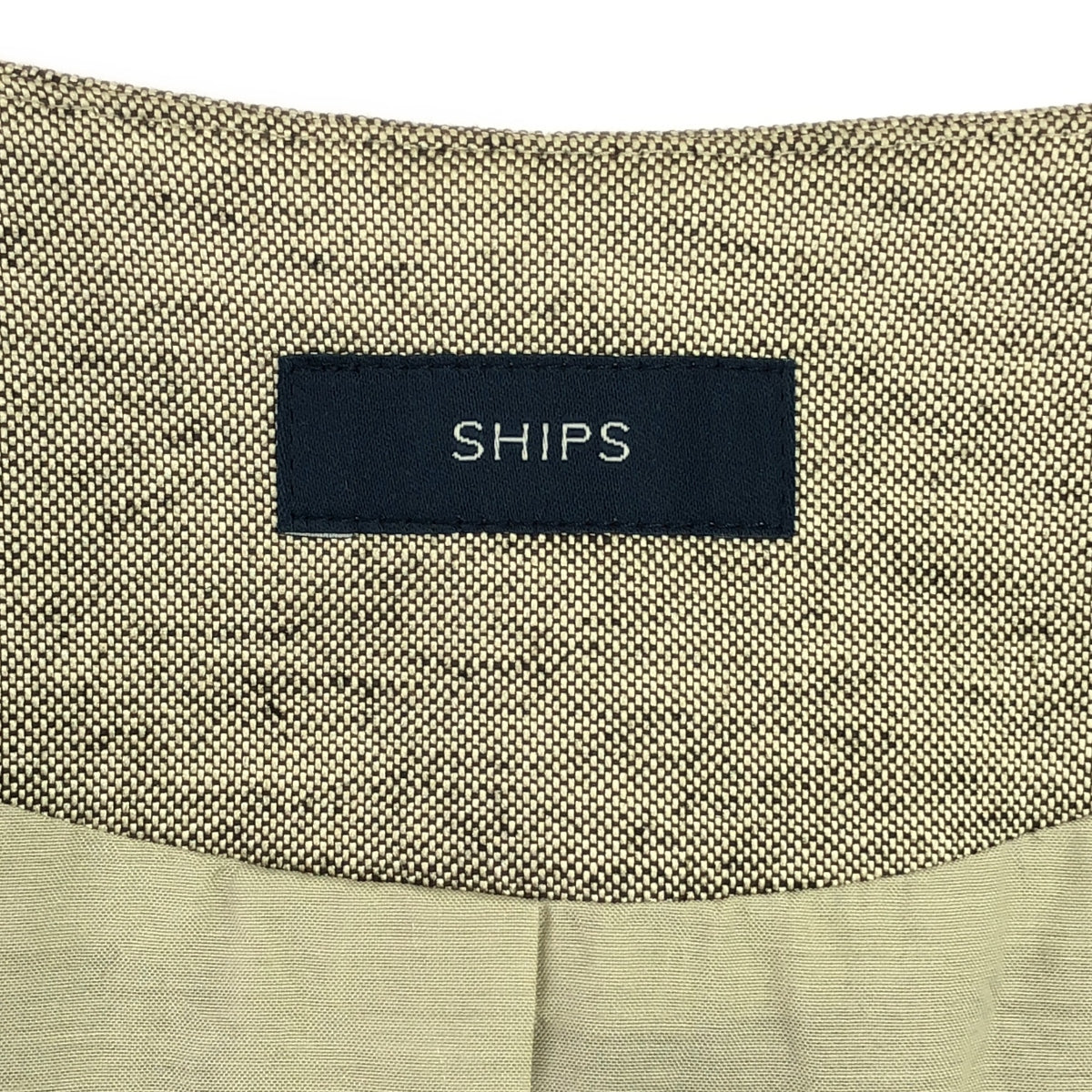 SHIPS / シップス | Vネックベストジレ | グレー | レディース