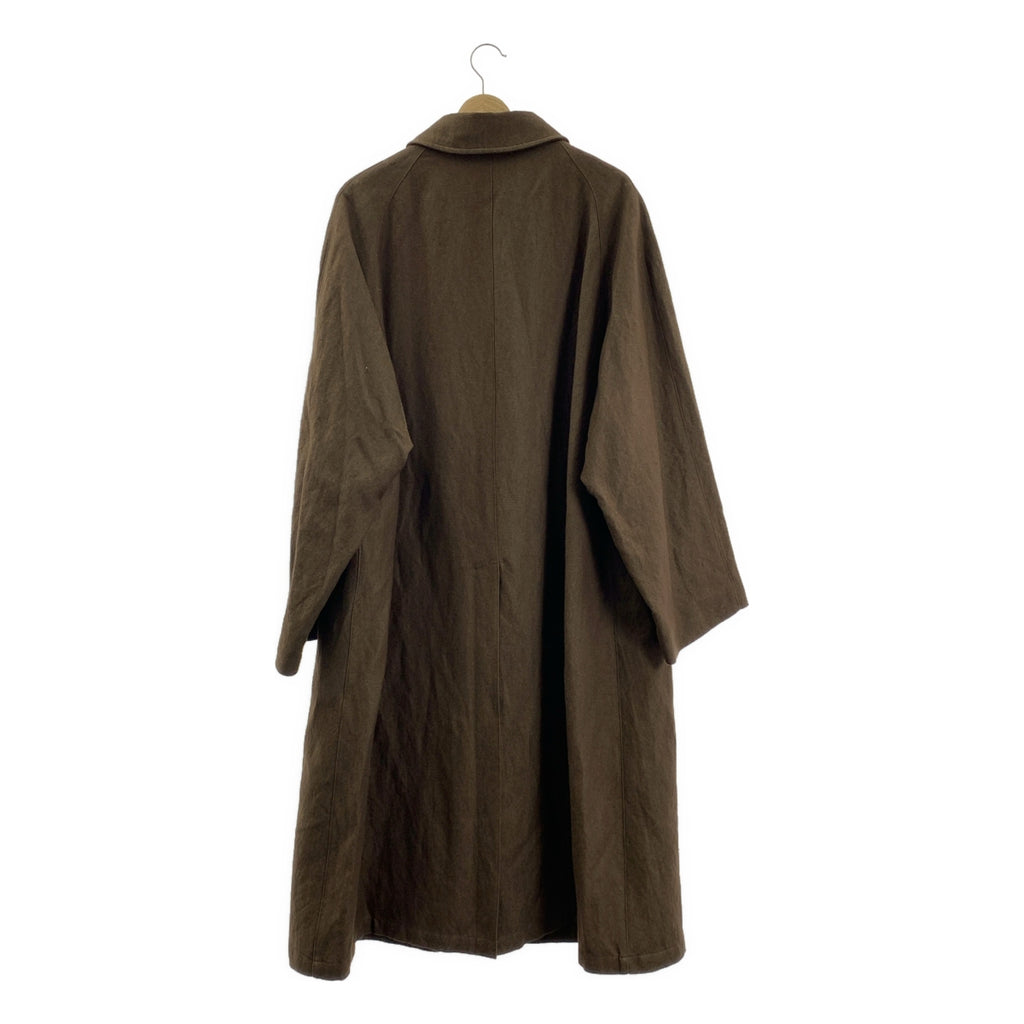 SONO / ソノ | CARL COAT ウール オーバーサイズ ステンカラーコート ユニセックス | L | メンズ