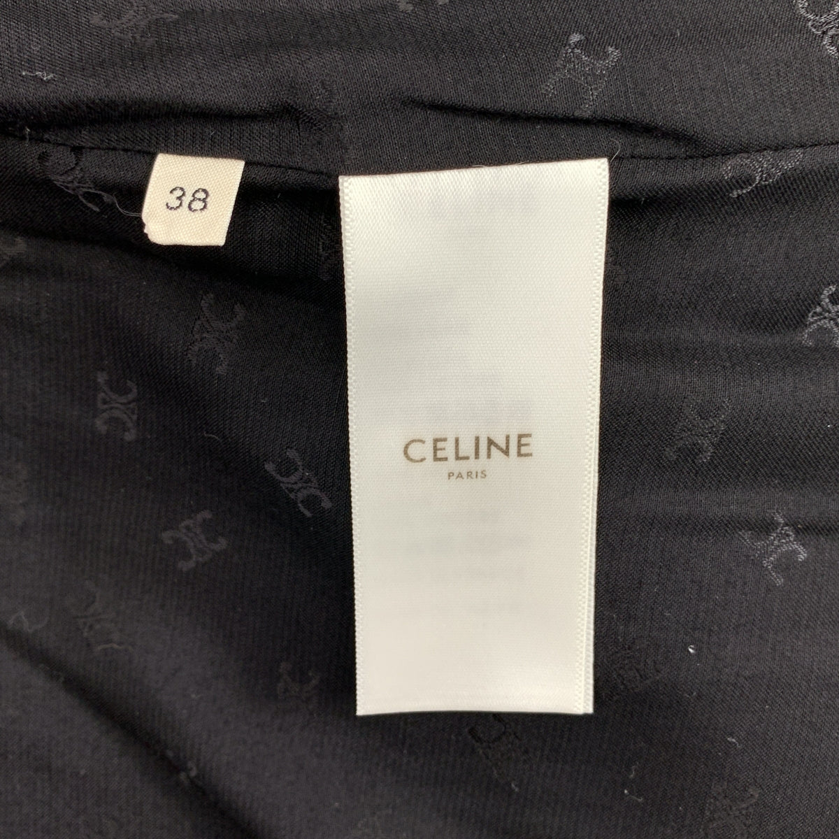 CELINE / セリーヌ | ウール チェック プリーツ ロングスカート | 38 | レディース
