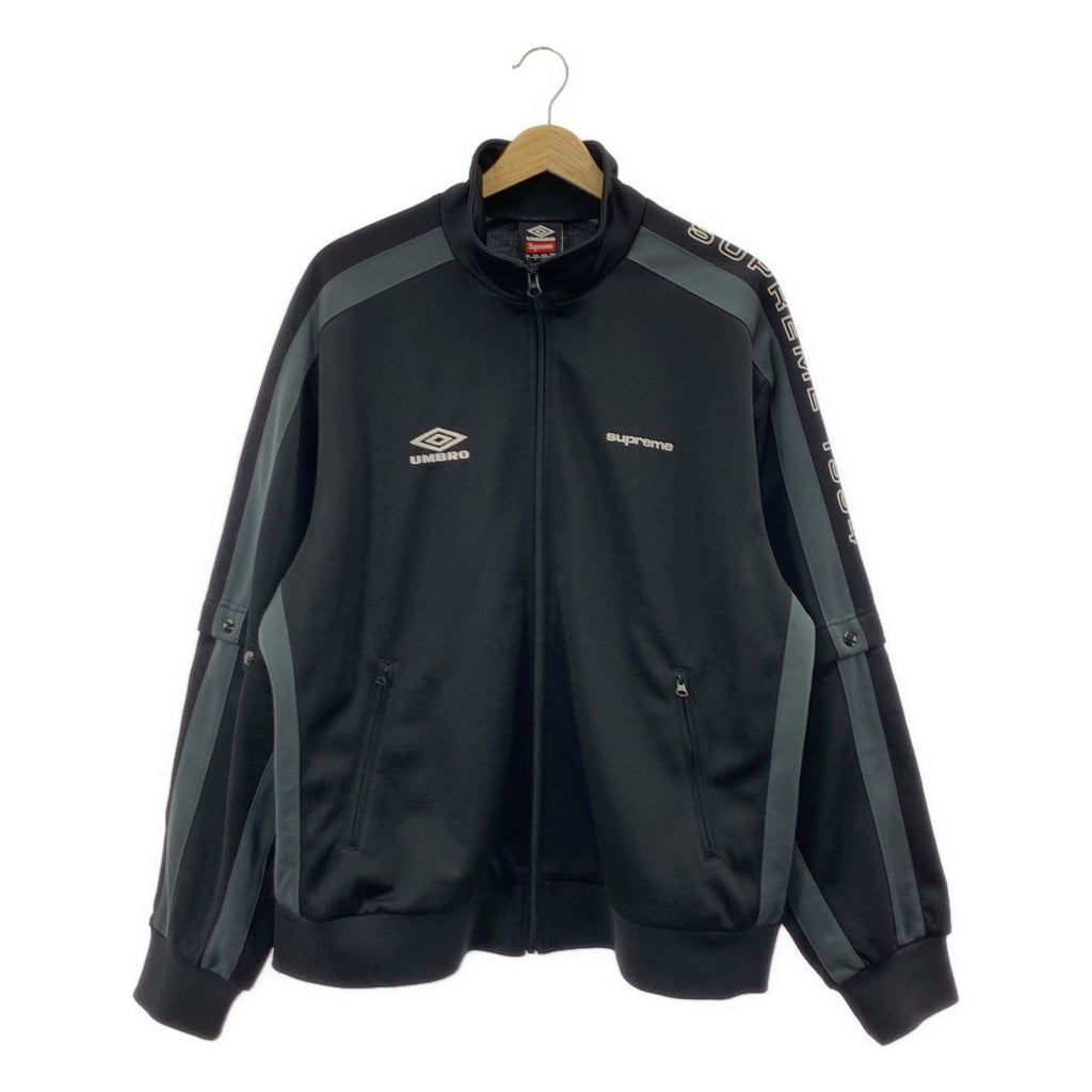 SUPREME / シュプリーム | 2023SS | ×UMBRO / Snap Sleeve Jacket トラックジャケット | L | ブラック | メンズ