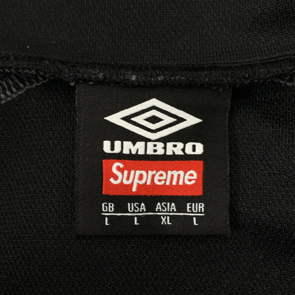 SUPREME / シュプリーム | 2023SS | ×UMBRO / Snap Sleeve Jacket トラックジャケット | L | ブラック | メンズ
