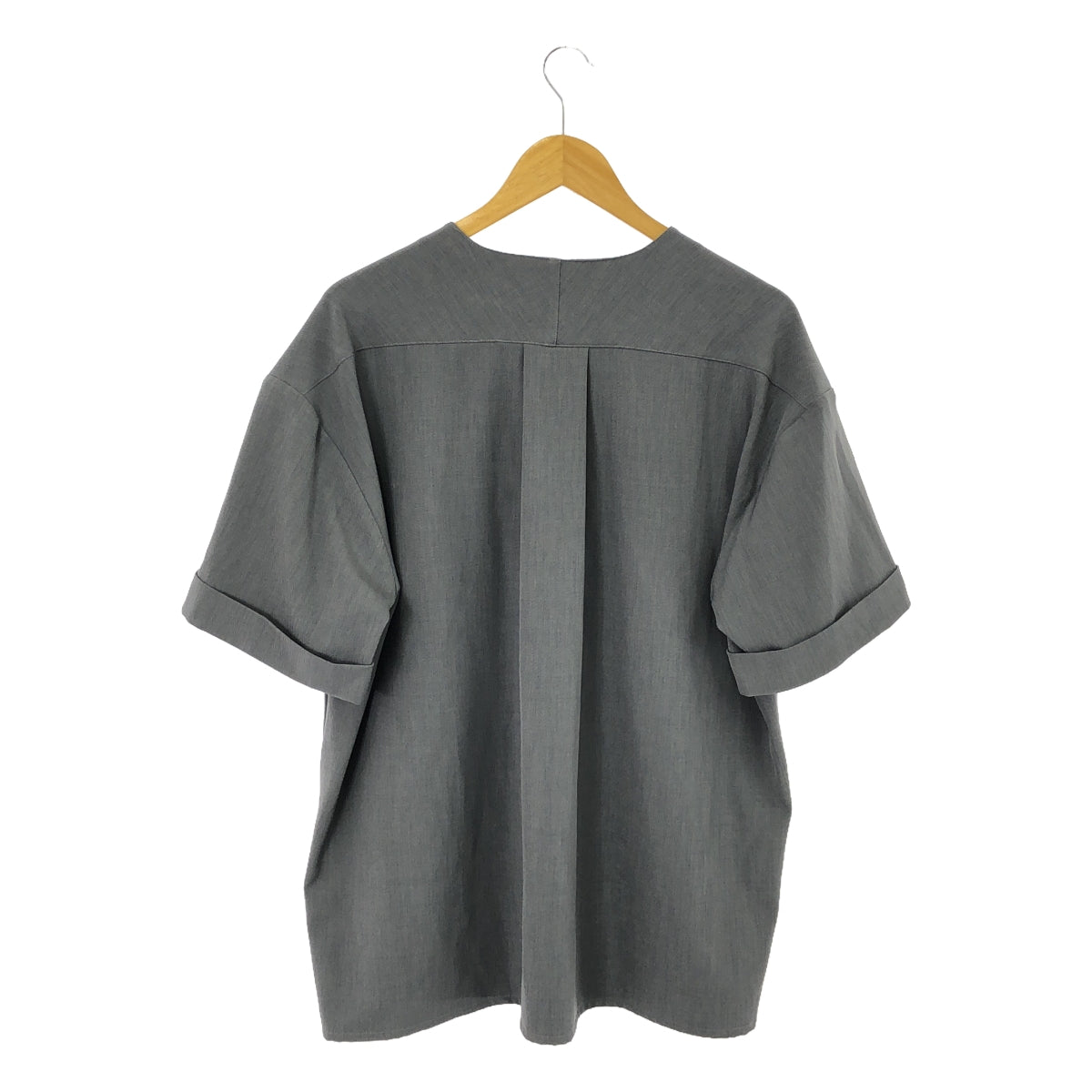 foufou / フーフー | easy skipper collar blouse イージースキッパーカラーブラウス | 0 | グレー | メンズ
