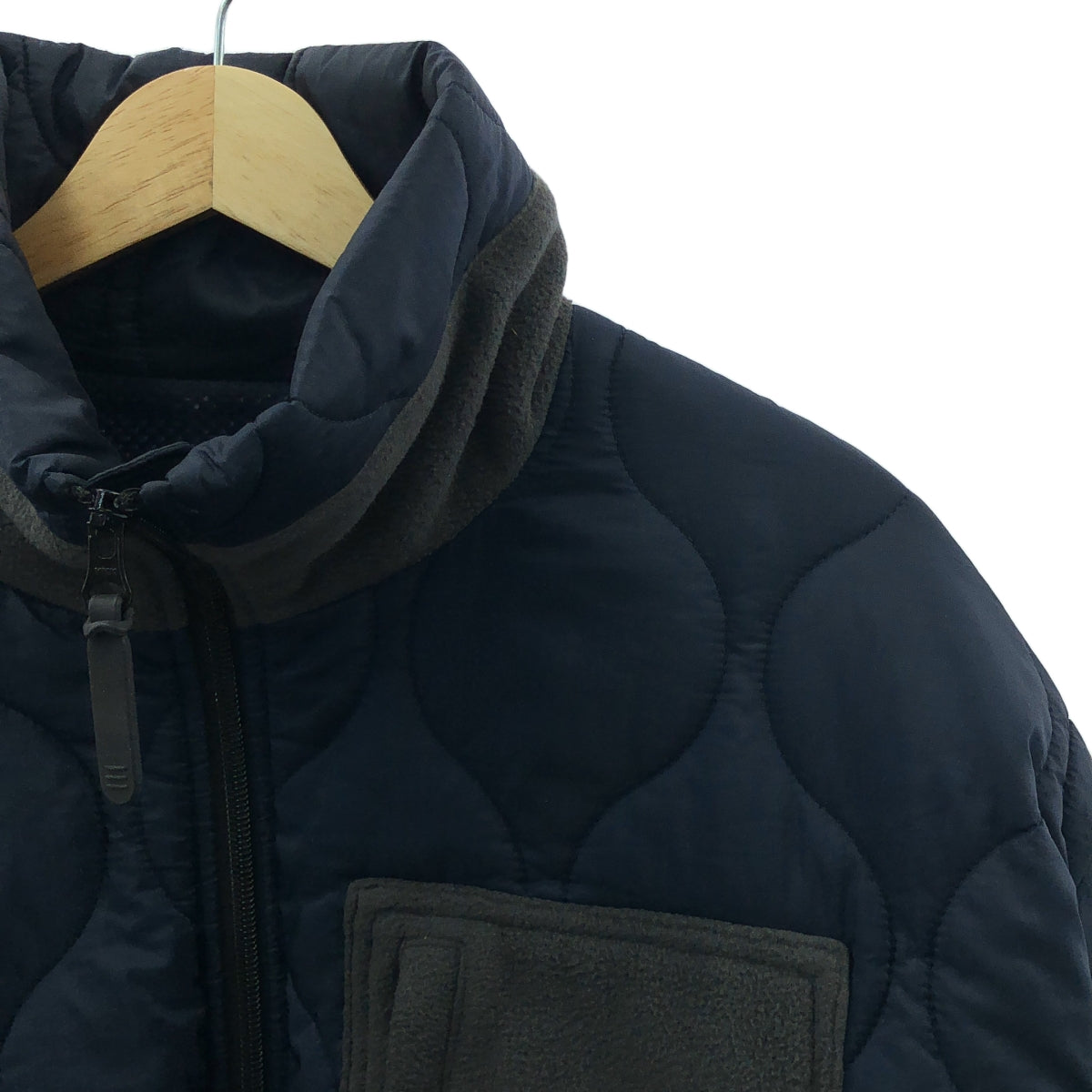 S.F.C (SFC) / エスエフシー | 2023AW | QUILTED PUFF JACKET キルティングジャケット | XL | ネイビー / グレー | メンズ