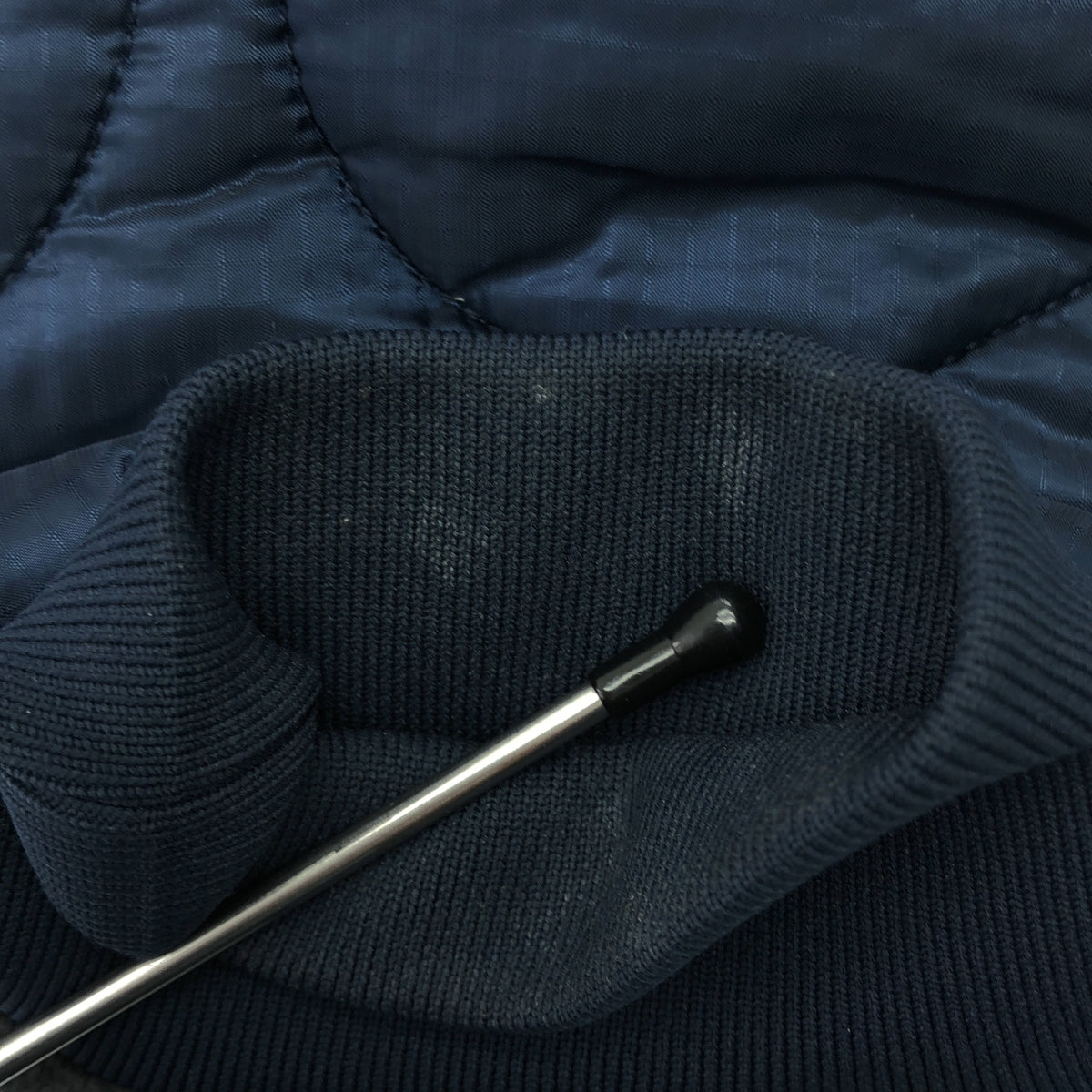 S.F.C (SFC) / エスエフシー | 2023AW | QUILTED PUFF JACKET キルティングジャケット | XL | ネイビー / グレー | メンズ