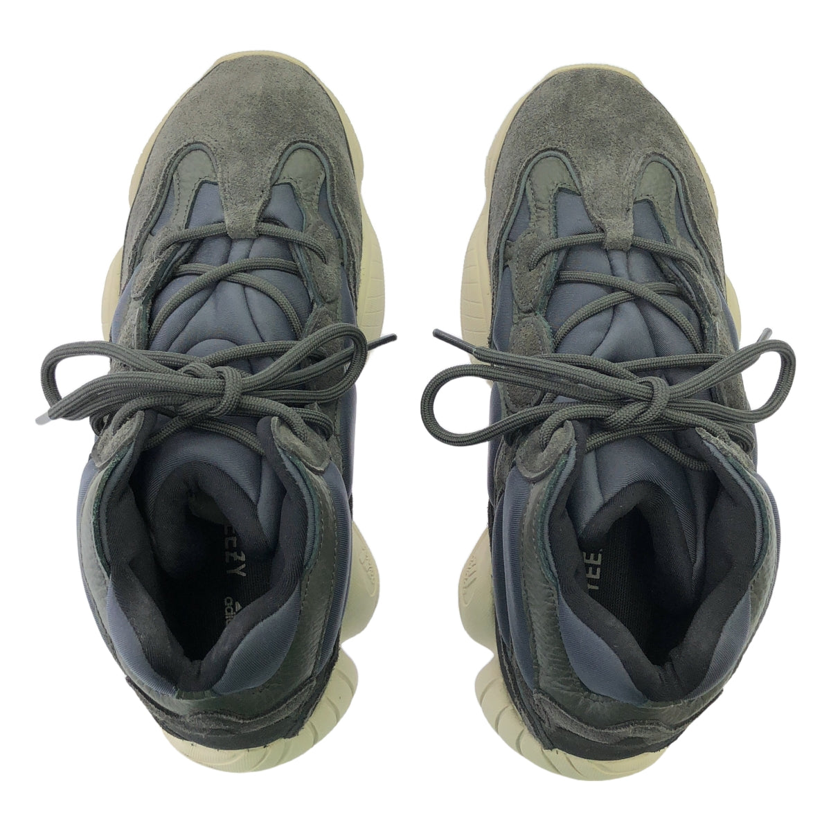 【美品】  adidas / アディダス | 2019 | YEEZY 500 HIGH SLATE イージー500ハイ スレート ハイカットスニーカー | 27.5 | ネイビー | メンズ