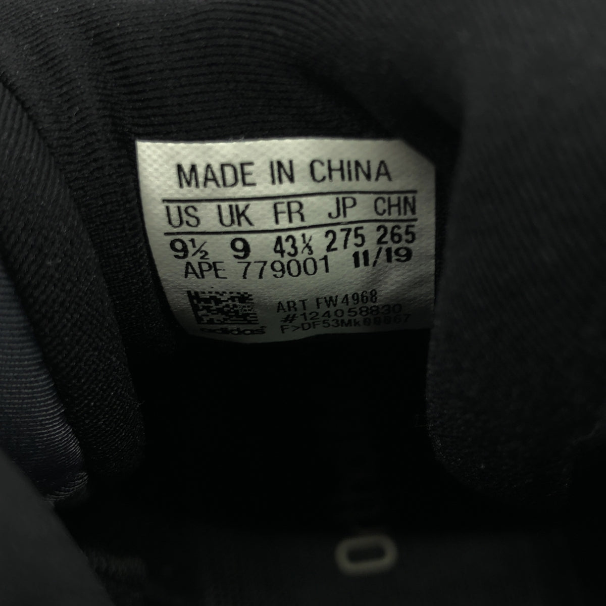 【美品】  adidas / アディダス | 2019 | YEEZY 500 HIGH SLATE イージー500ハイ スレート ハイカットスニーカー | 27.5 | ネイビー | メンズ