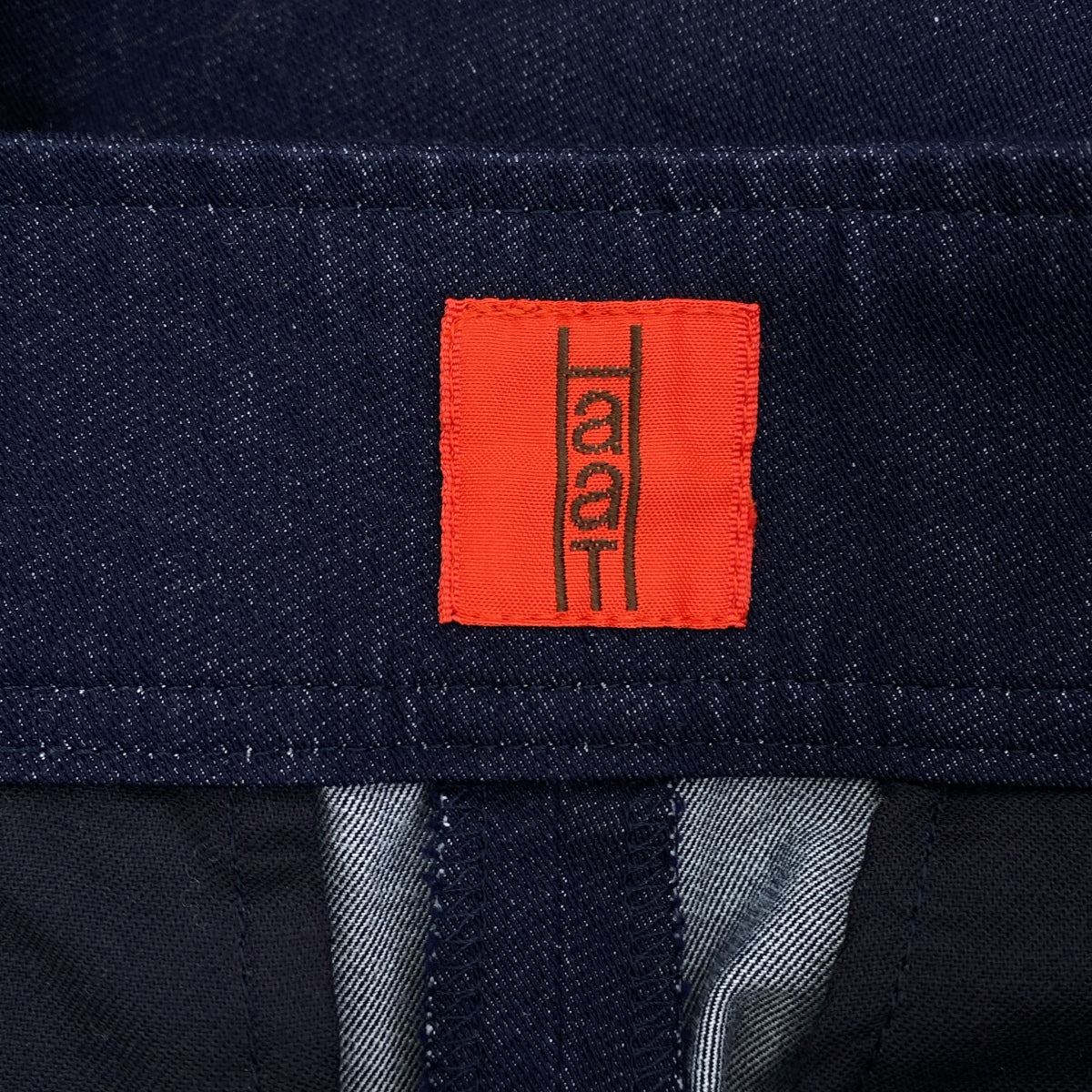 HaaT ISSEY MIYAKE / 하트 잇세이 미야케 | 2022SS | 레이어드 탁 데님 팬츠 | 3 | 여성