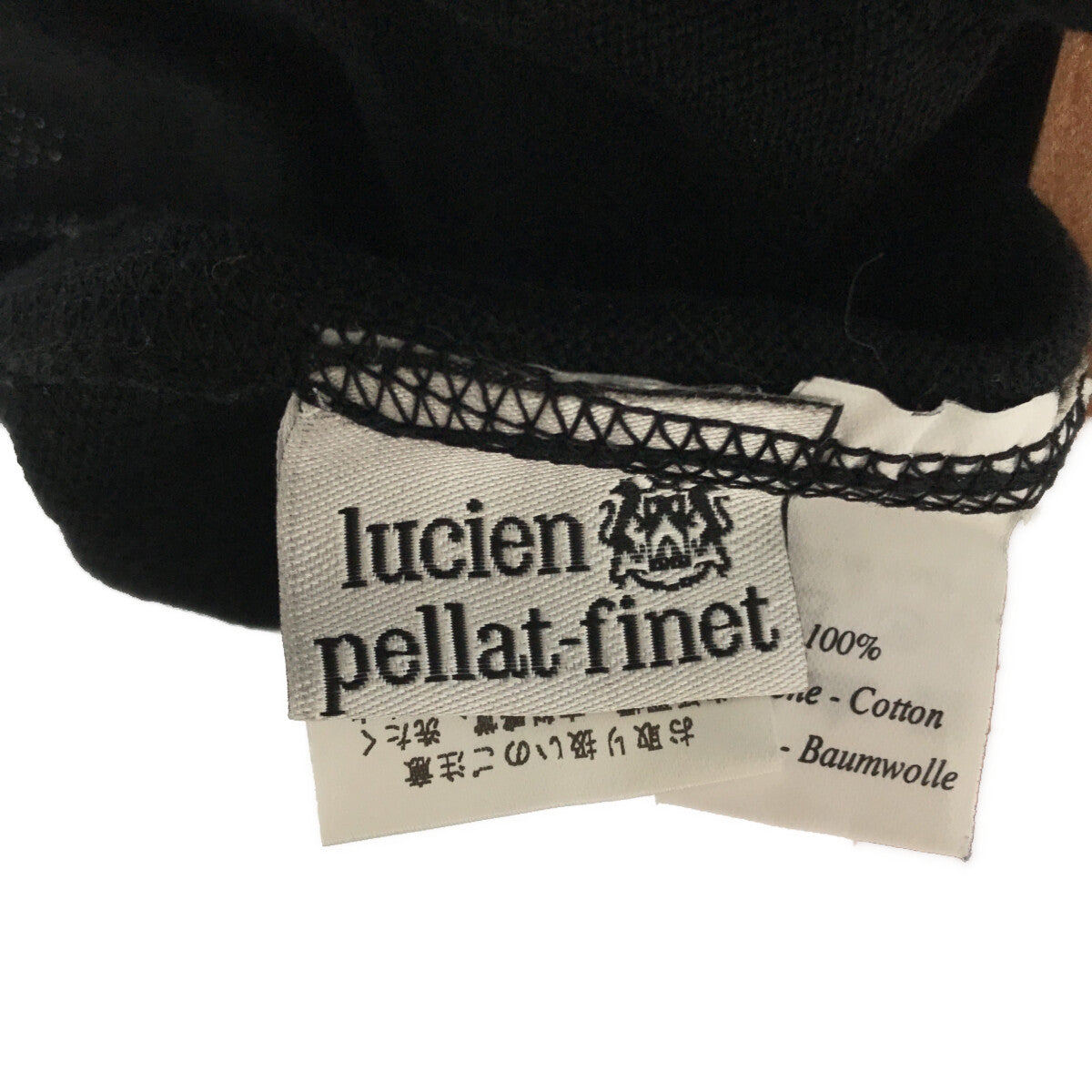 lucien pellat-finet / Lucien Pellat-Finet | Skull-decorated cotton crew neck knit top | L | Black | Men's