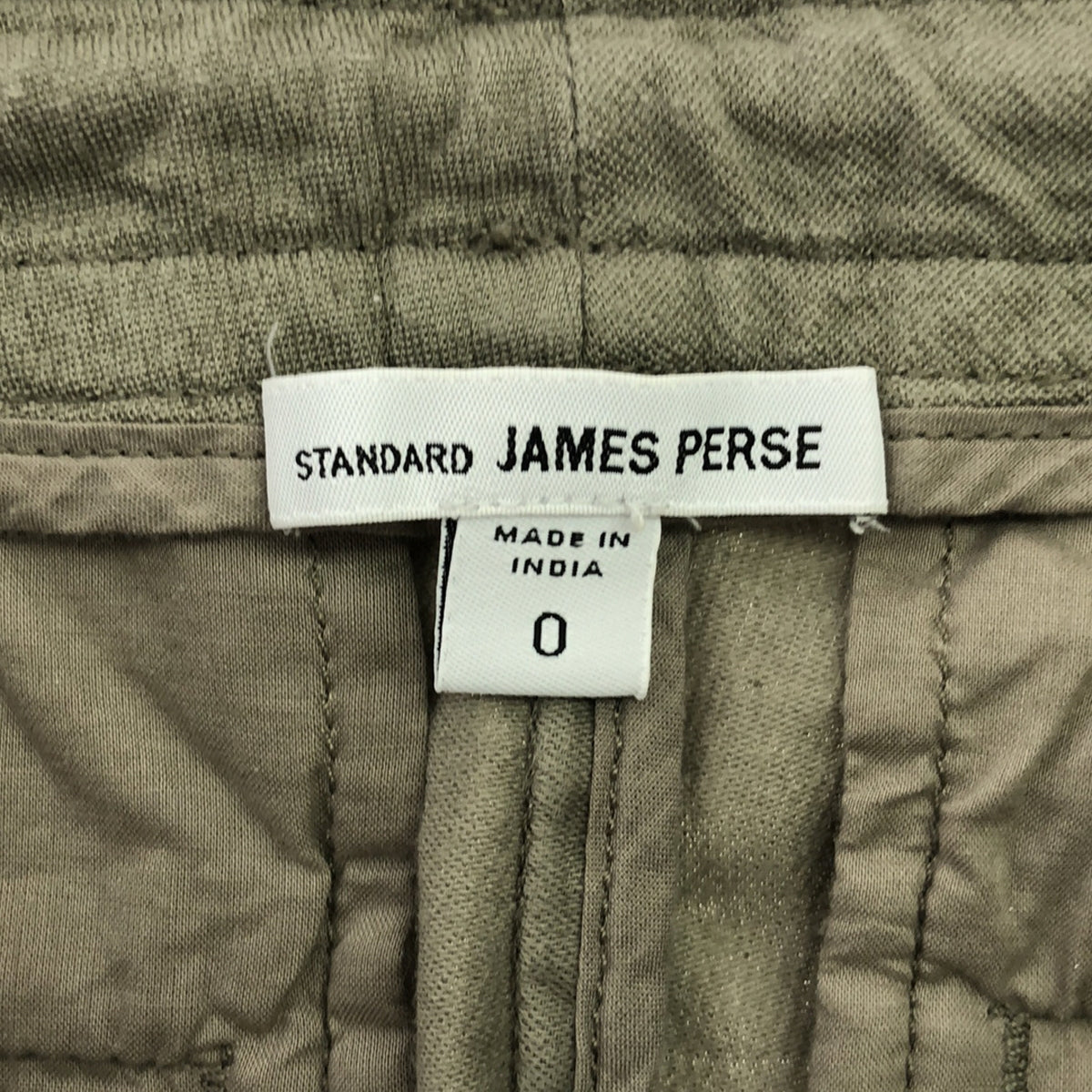 JAMES PERSE | Linen cotton tapered easy pants | 0 |