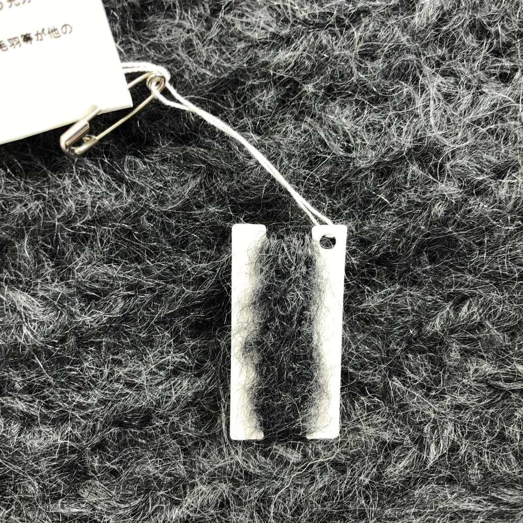 COMME des GARÇONS | 經編布料2019 秋冬 |馬海毛高領大輪廓針織衫 |