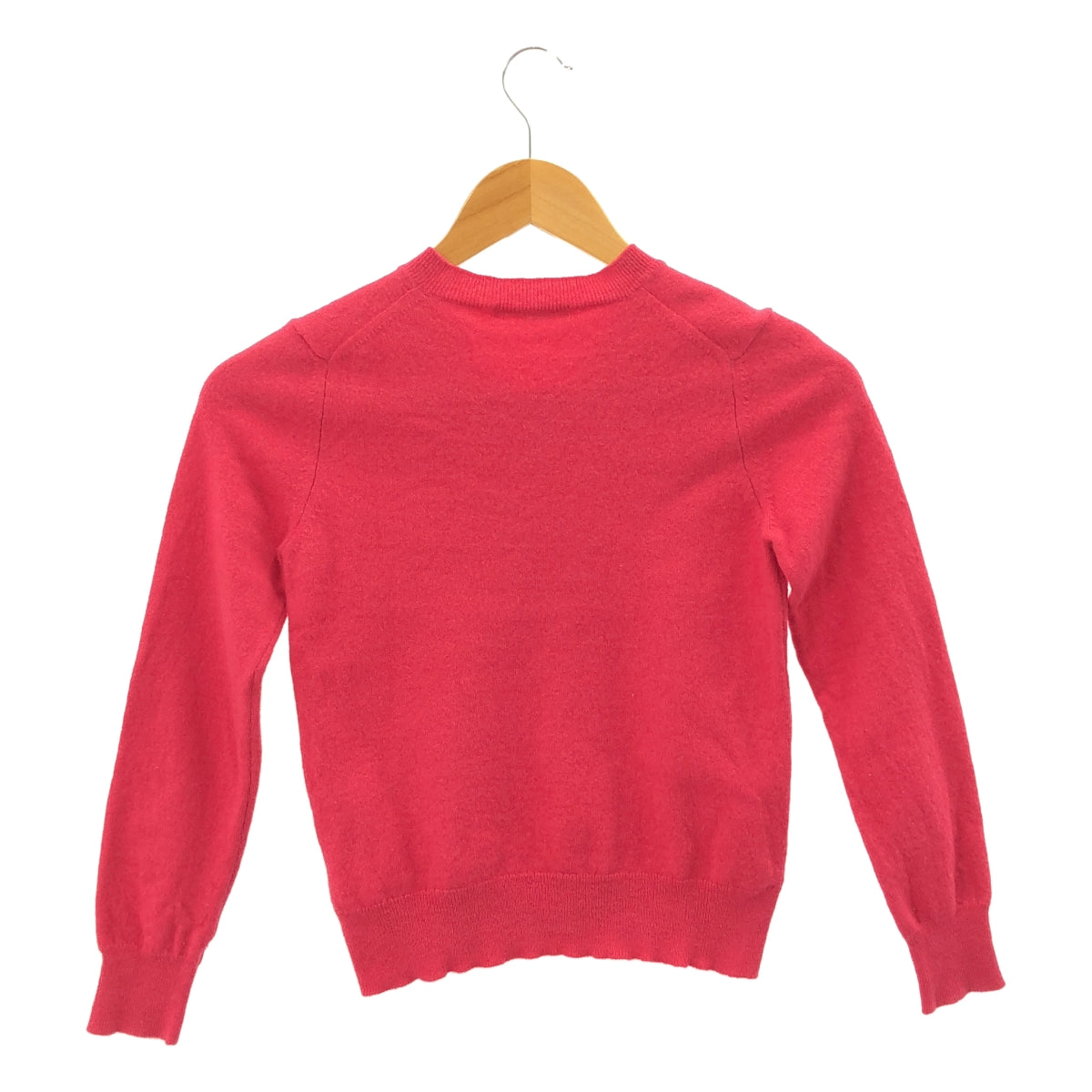 COMME des GARCONS / 콤데 갤슨 | 2008AW | 울 V 넥 니트 | S | 핑크 | 여성