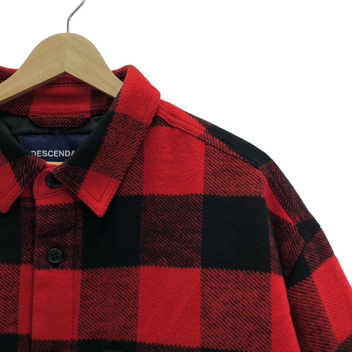 DESCENDANT / ディセンダント | 2019SS | CLAIRTON SHIRT JACKET チェック キルティング シャツジャケット | 2 | メンズ