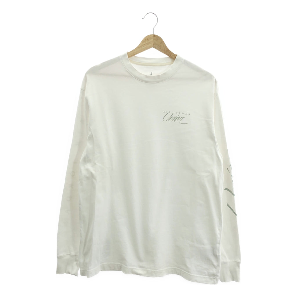 NIKE / 나이키 | × UNION / 유니온 Long Sleeve Tee / 로고 슬리브 컷소우 | M | 남성