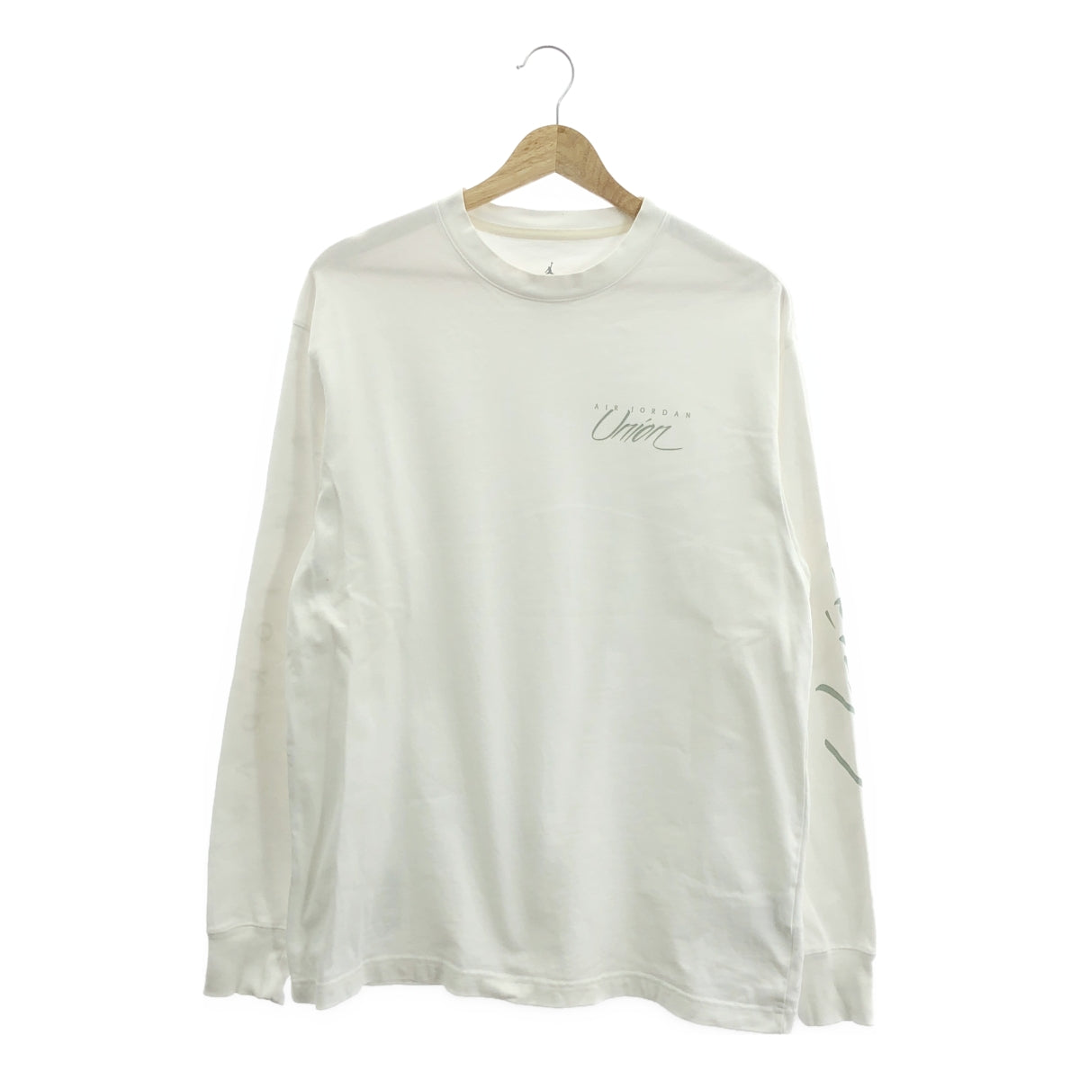 NIKE / 나이키 | × UNION / 유니온 Long Sleeve Tee / 로고 슬리브 컷소우 | M | 남성