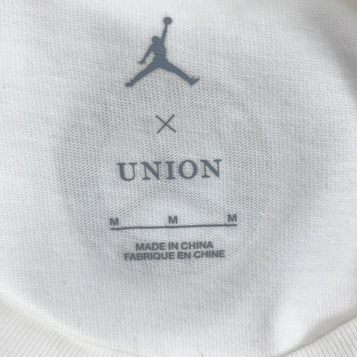 NIKE / 나이키 | × UNION / 유니온 Long Sleeve Tee / 로고 슬리브 컷소우 | M | 블랙 | 남성