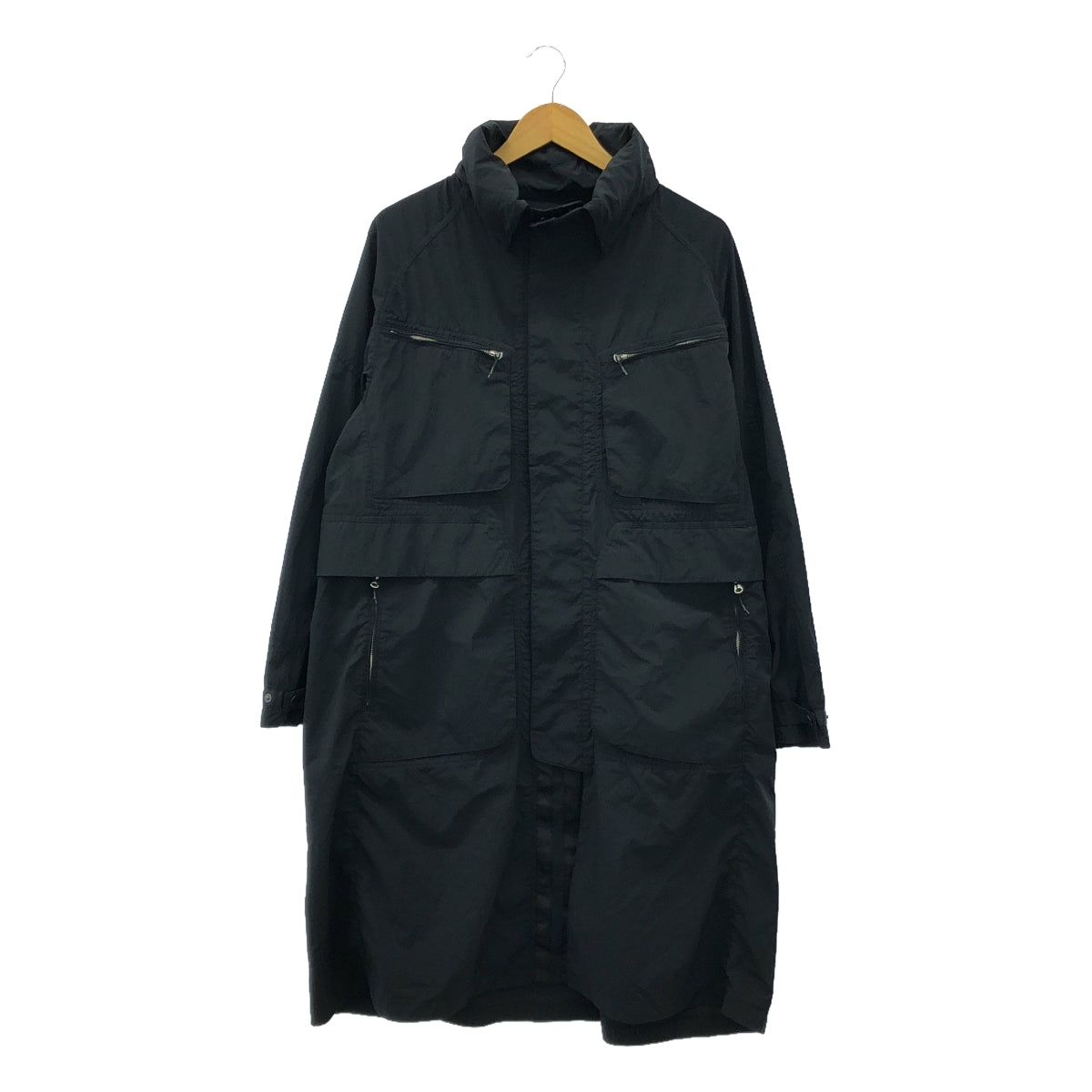 [Good Condition] White Mountaineering | GARMENT DYE COAT | 0 | Black | Men's