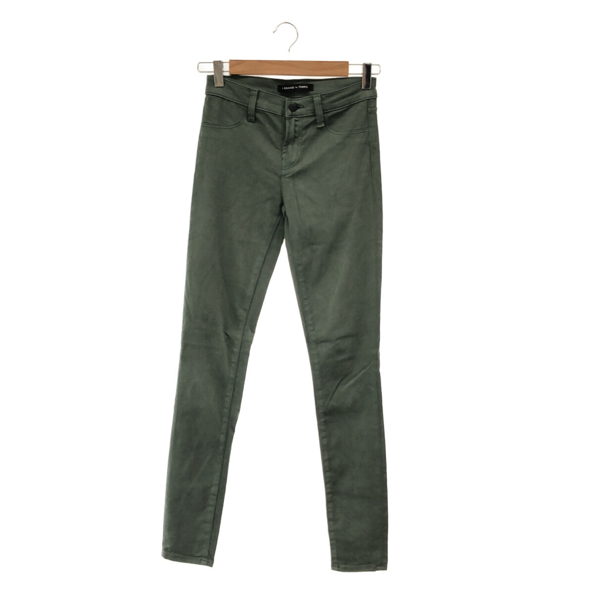 theory / theory | j brand / stretch skinny pants | 24 | green | women's