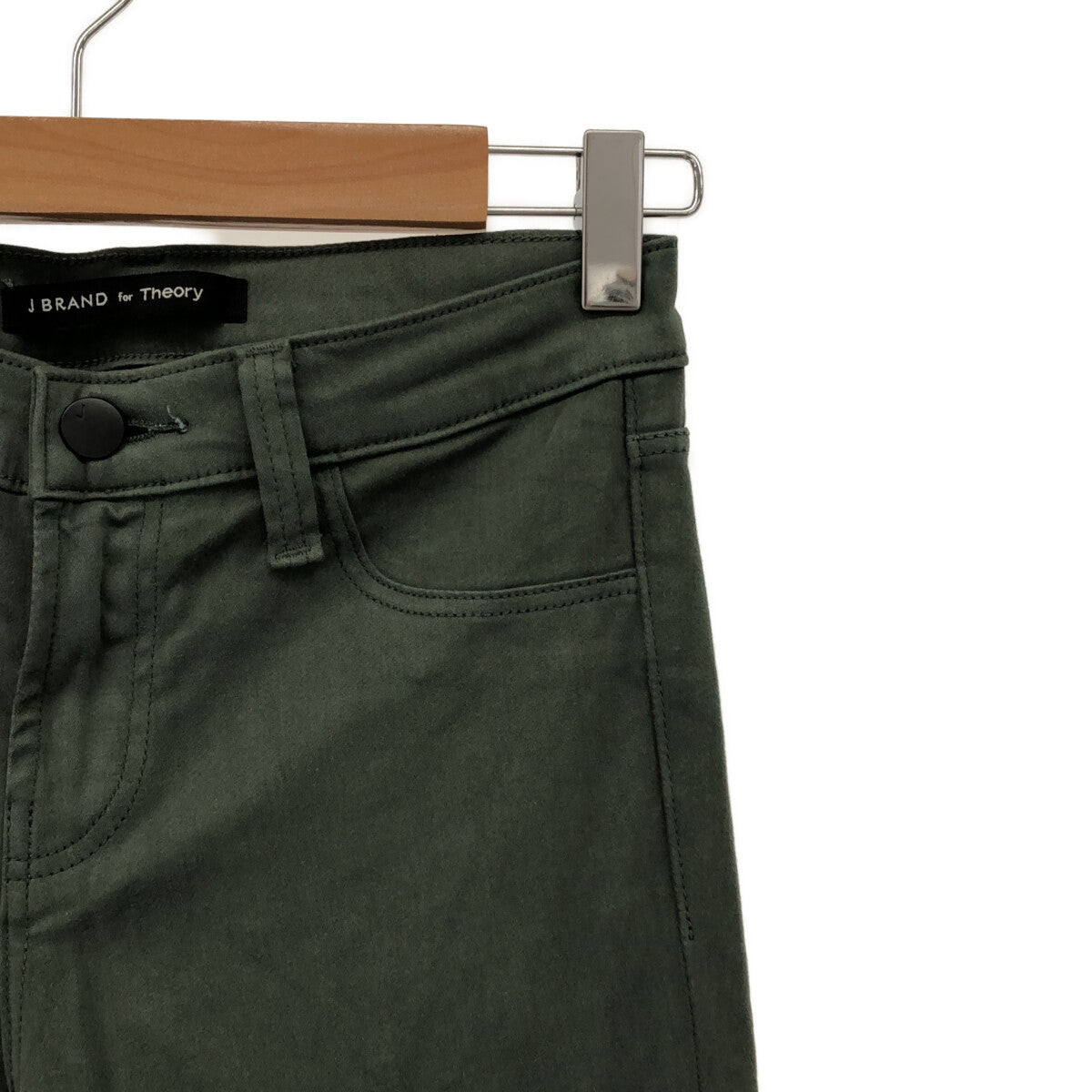 theory / 세올리 | j brand / 스트레치 스키니 팬츠 | 24 | 그린 | 여성