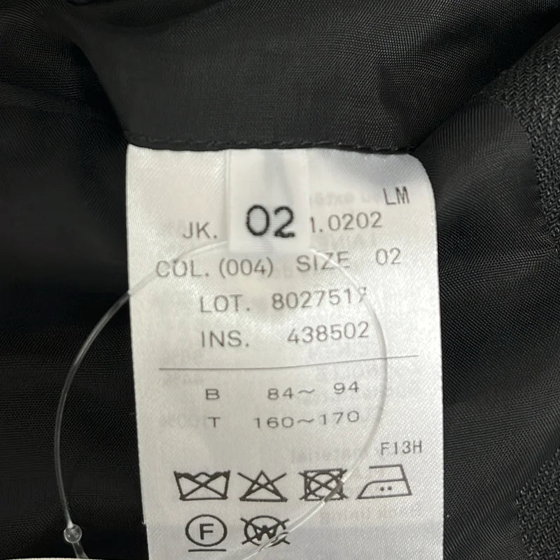 ATON / エイトン | 2026SS | TWIST WOOL LINEN SEMI DOUBLE JACKET ダブル ジャケット | 2 | メンズ