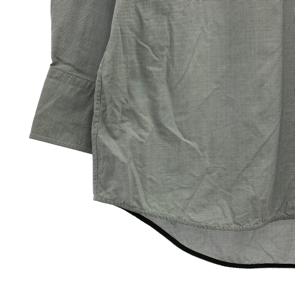 TOMORROWLAND .B | 2025AW | 格紋棉質超大常規領襯衫 | 尺寸 34 |