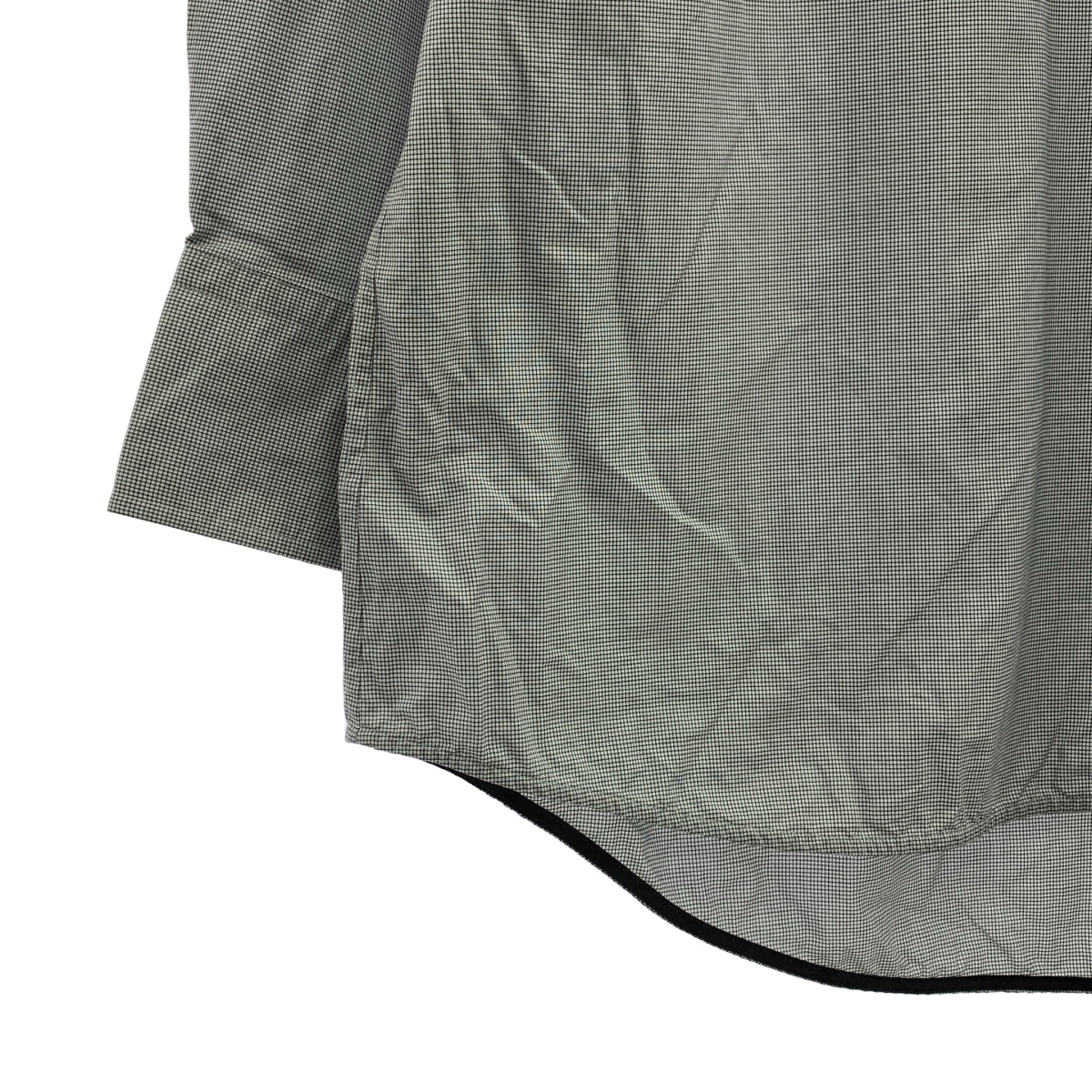 TOMORROWLAND .B | 2025AW | 格紋棉質超大常規領襯衫 | 尺寸 34 |